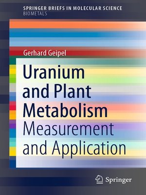 cover image of Uranium and Plant Metabolism